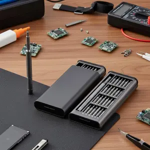 Precision Screwdriver Set Magnetic Anti Slip Repair Tool Kit Magnetic Multipurpose Screwdriver for Electronics Eyeglasses Phone Computer DIY High Hardness Portable Professional Screwdrivers Stainless Steel Durable Mini Screw Driver Kit