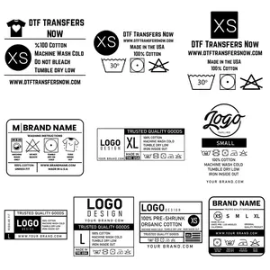 DTF Neck Labels DTF Neck Labels