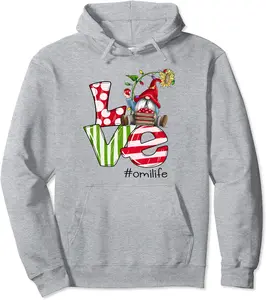 Love Omi Life Christmas - Grandma Gift Pullover Hoodie - Yoandymira Shop 47B08KW3H8K6