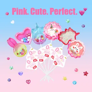 Candy Master MeCandy 5D Lollipop Set - 12 Diverse Shapes, Handcrafted with Love, 0 Fat & Guilt-free, Kids-friendly, Perfect for Parties , Sweet-8 Counts