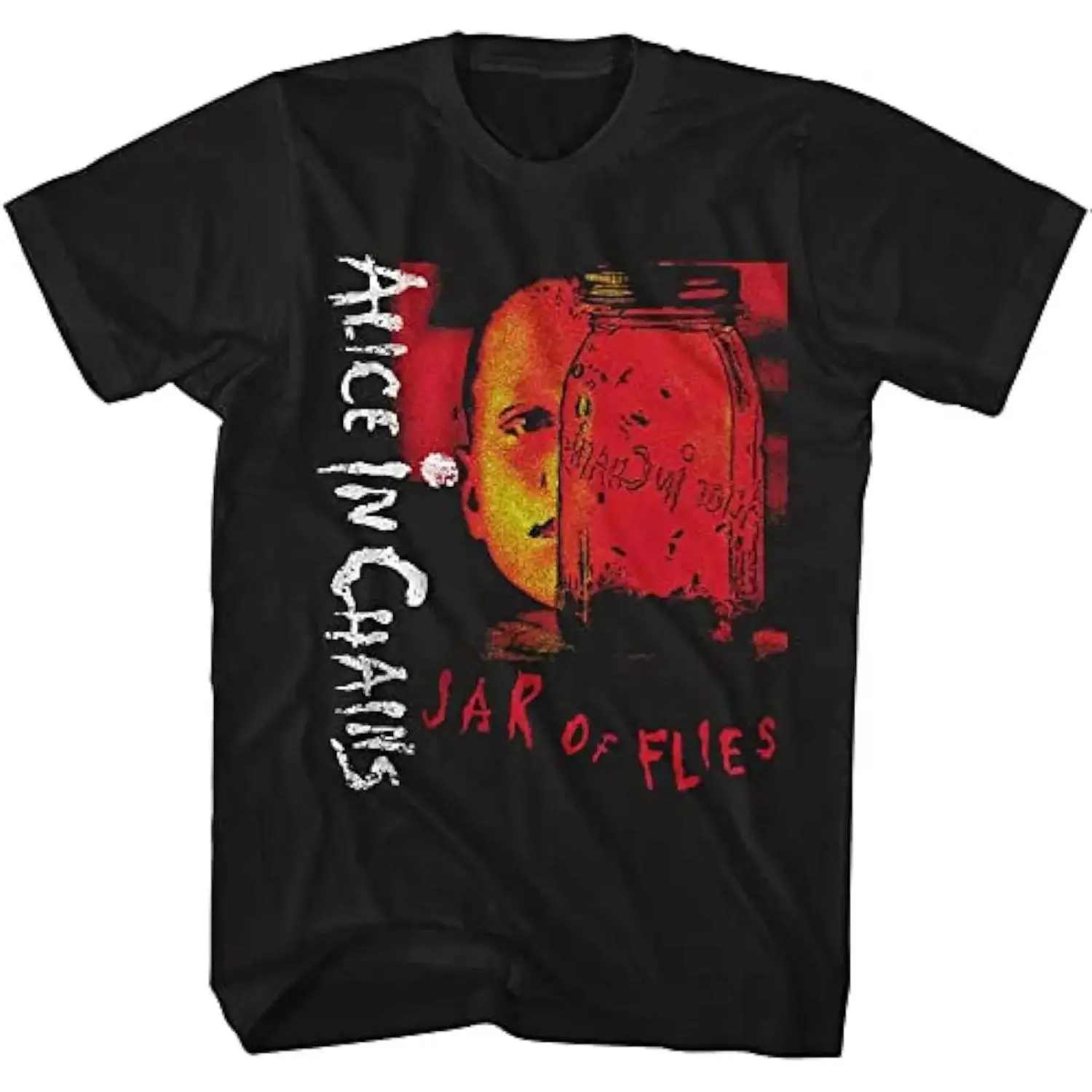 Alice in Chains Jar of Flies Grunge Aesthetic 90s Nostalgia Alternative Rock Graphic T-Shirt  Vintage Band Tee for Unisex