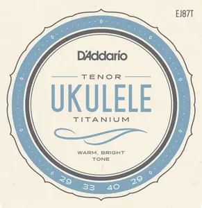 D'Addario EJ87T Titanium Ukulele Strings, Tenor