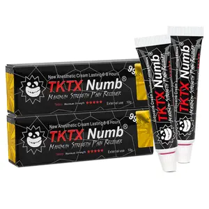 TKTX Tattoo Numbing Cream 99%For Tattoos 、Laser Removal 、Waxing 、EyebrowThreading 、Tattoo External Cream 10g