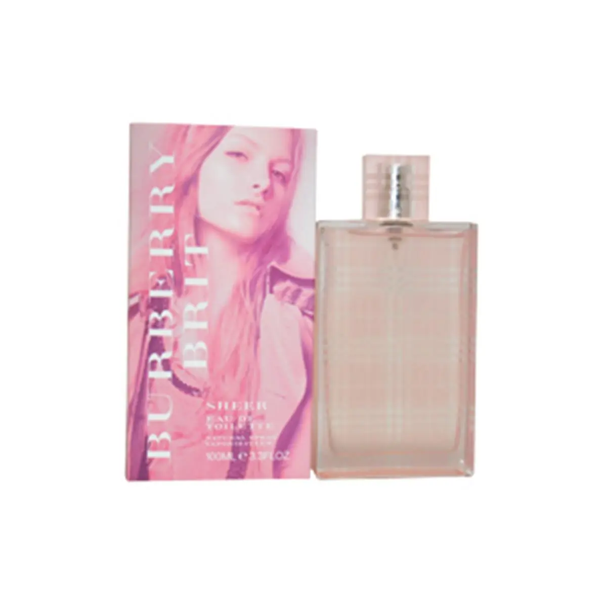 BURBERRY Brit Sheer Unisex Eau de Toilette - 3.3 fl oz Aromatic Spray Bottle with Pineapple, Yuzu, Amber, Citrus, Musk - Floral Fruity Scent for Daily Wear, Amber Yuzu Unisex Fragrance, Aromatic Unisex Fragrance