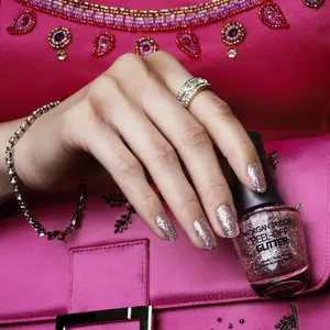 Morgan Taylor Sweetest Thing - Light Pink Glitter, Professional Lacquer, Vibrant, Chip-Resistant, Fast-Drying, Long-Lasting, High-Shine, Perfect for Manicures & Pedicure, 15mL.