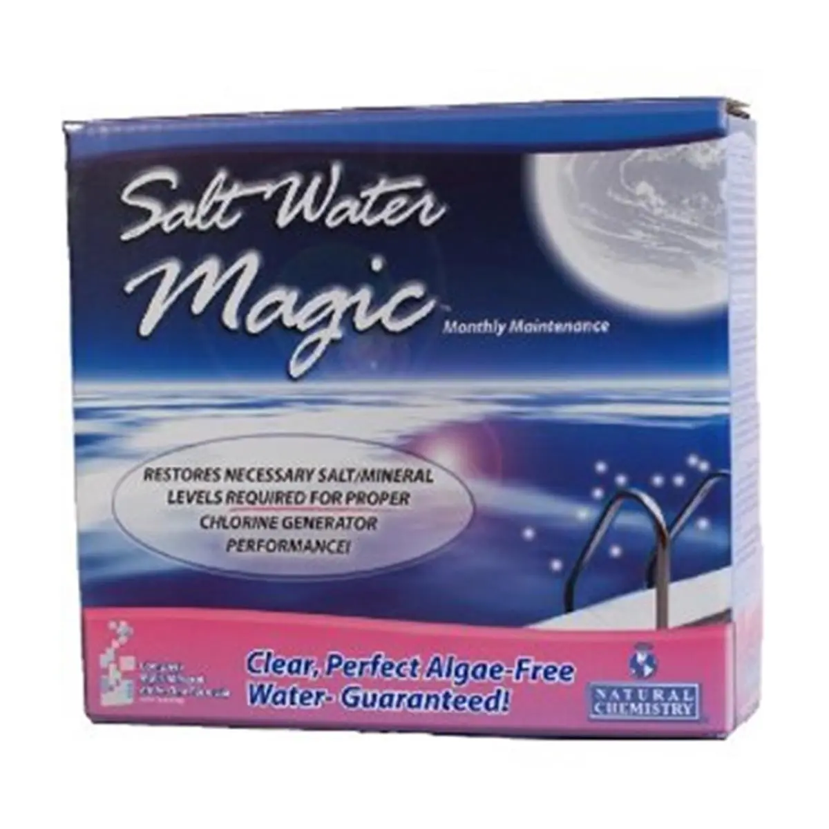 212 MAIN Salt Water Magic Pool Maintenance Solution, Salt-Based Liquid Formula for Monthly Pool and Spa Treatments, Essential Pool And Spa Care