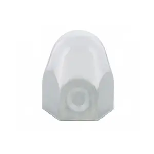 United Pacific Chrome Steel Bullet Nut Cover, 1.5 in x 2 in, Car Accessories for Automotive & Motorcycle Wheel Rims