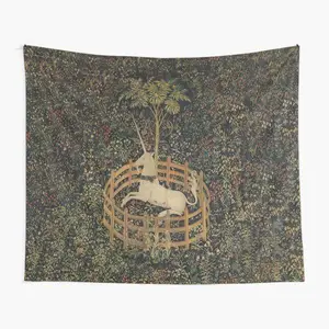 The Unicorn Tapestry Meme Tapestry Funny Man Cave Wall Flag for College Dorm Decor, Outdoor, Bedroom or Home Gifts
