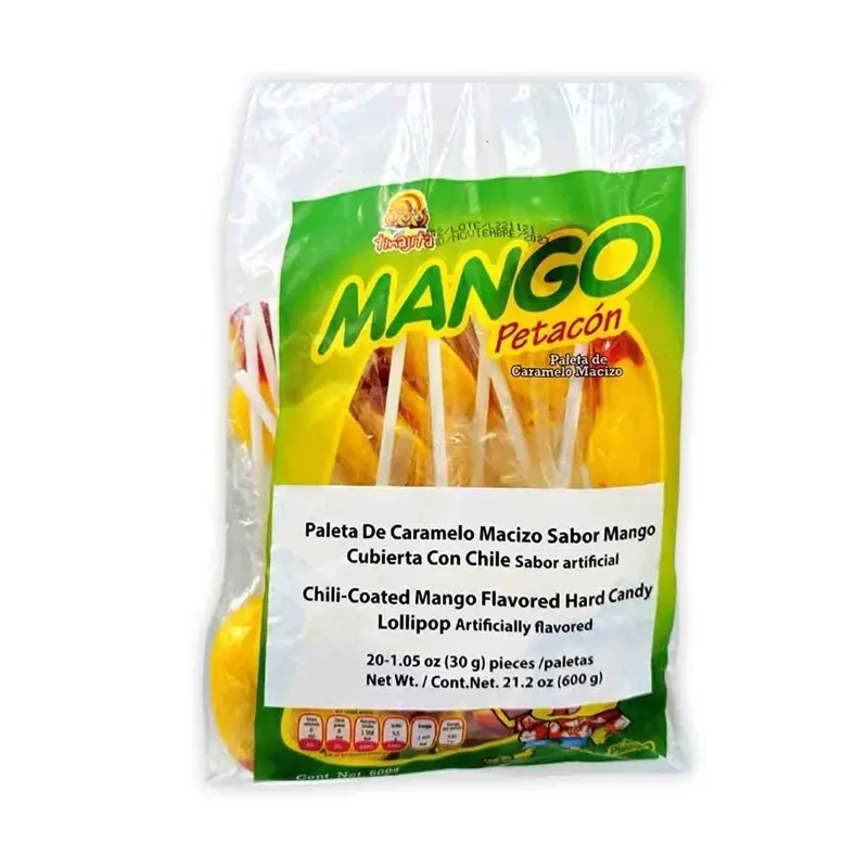 TINAJITA Paletas - Mango petacon , Elotazo & Watermelon flavors