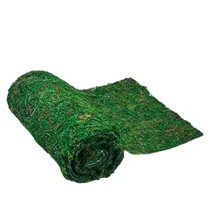 Fixturedisplays® Dried Moss Pad Decorated Sheet 12X71 Inches Table Runners, Place Mats, Floor Cover, Or Basket Liners 15717-NF