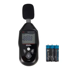BLACK CANYON Sound Level Meter – Digital DB Meter, Sound Decibel Meter, Decibel Reader, Noise Decibel Reader, 30–130dB, 30Hz–8kHz, A-Weighting, Max/Min, Data Hold, Auto Power-Off, LCD Display