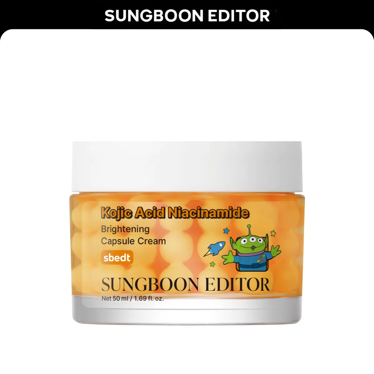 [Toy Story x Sbedt] Kojic Capsule Cream l For Dark Spot Care Exfoliating Niacinamide Dead Skin Korean Skin Care for Even Skin Tone