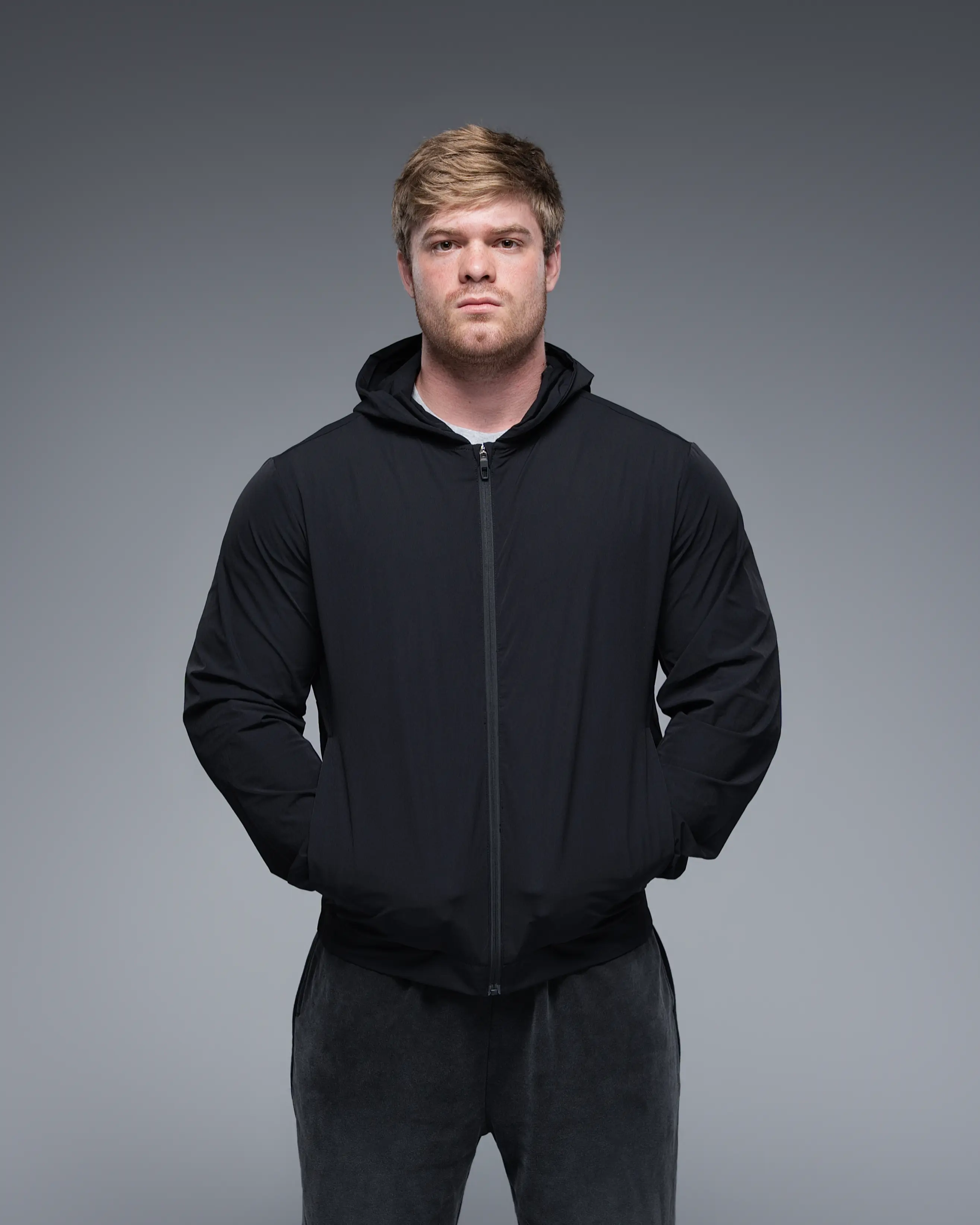 EKKO Hooded Windbreaker Jacket