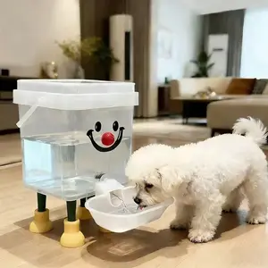 Pet Automatic Water Dispenser 3L/5L, No Power Needed, Anti-Backflow, Adjustable Flow, Travel Essential, Easy Clean, Prevents Spills
