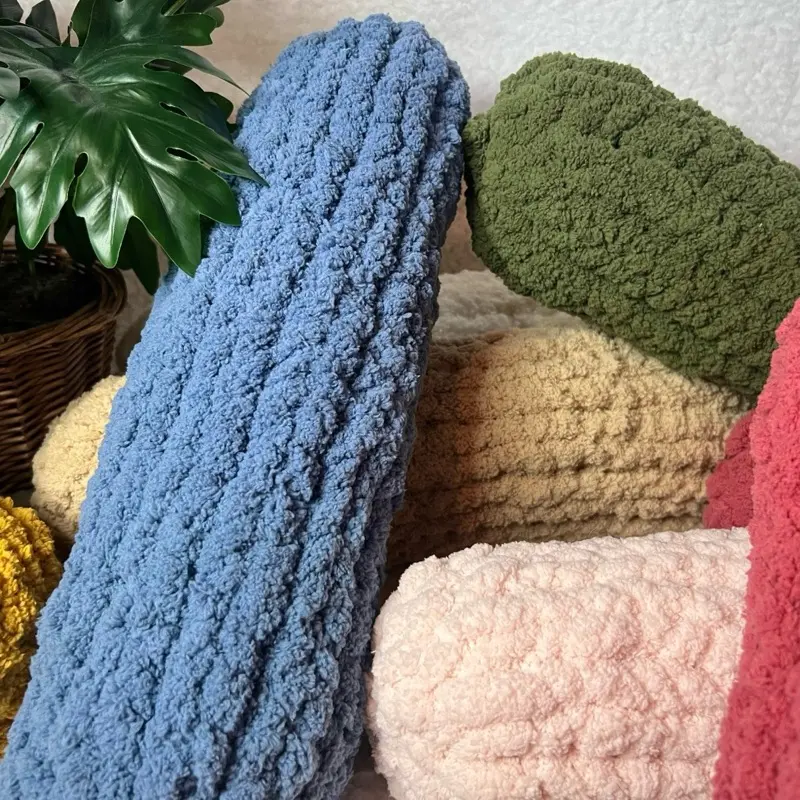 Chunky Hand-Knit Neck Roll Pillow / Lumbar Support Roll – Cozy, Handmade, Decorative, Ergonomic, Boho Home Decor, Gift Idea