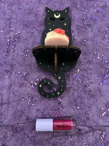 Mystic Bubblegum Hot Pink Lip Gloss - Ultra-Glossy, Hydrating Formula with Glitter, 57g Tube, Single Item, Scent of Bubble Gum & Cotton Candy - Lipgloss