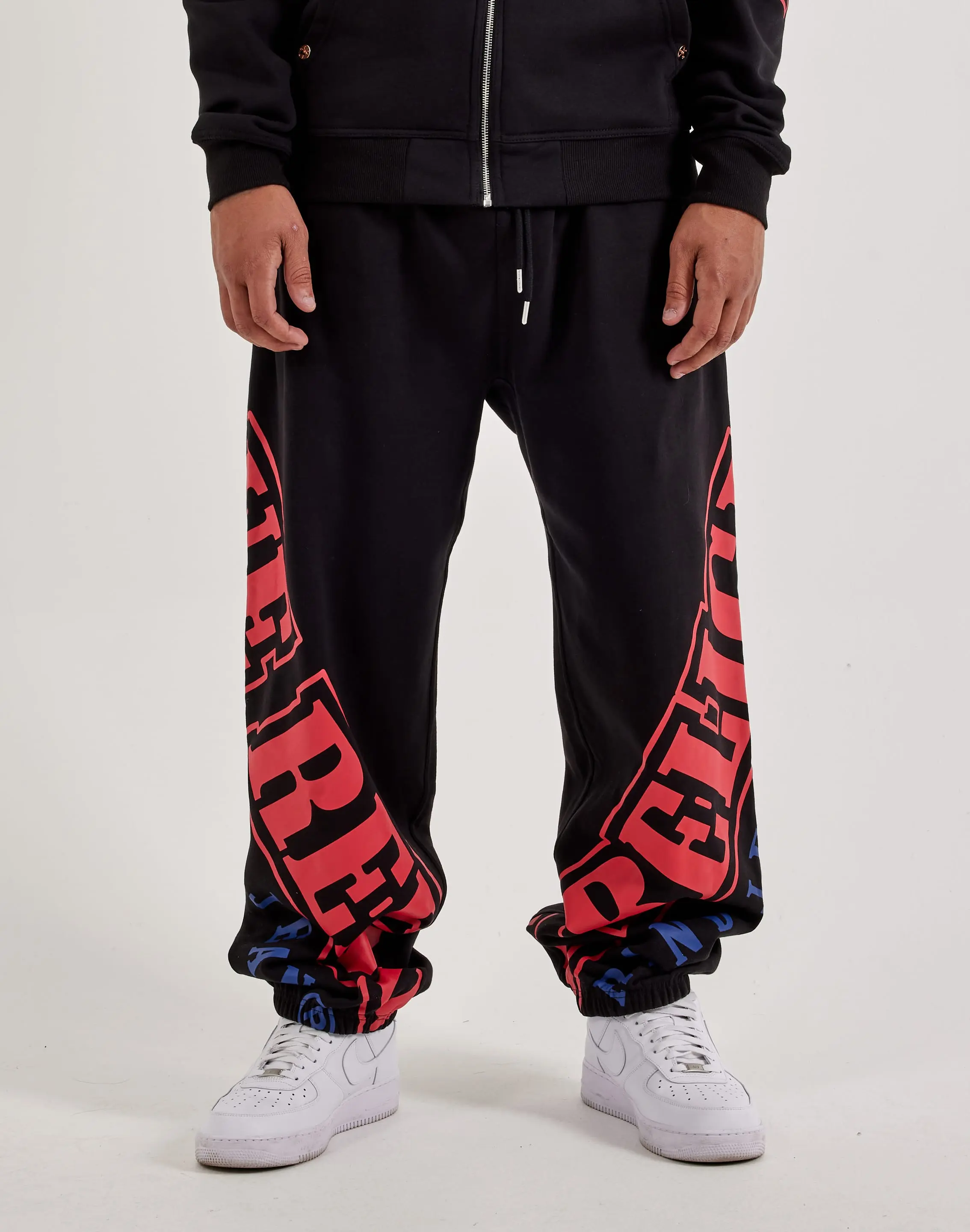 Mens True Religion Arch Logo Fleece Joggers