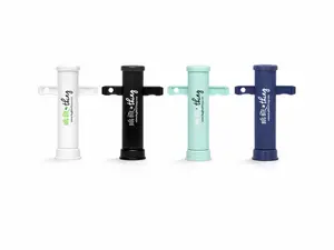 Bug Bite Thing Suction Tool, Chemical-Free Insect Bite Relief, Reusable Itch Relief for Mosquito, Bee & Ant Bites, 4-Pack Coastal Nights (White, Black, Seaglass, Nightfall)
