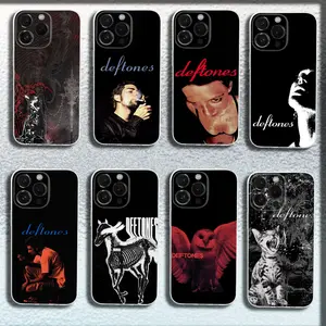 Band D-Deftones Phone Case For iPhone 17 16 15 14 13 12 11 Air Pro Max Plus & Samsung Galaxy S26 S25 S24 S23 S22 S21 Ultra Plus Fe Transparent Soft Cover