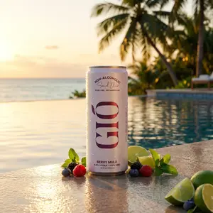 GIÓ Berry Mule 12-Pack | Non-Alcoholic Drink with Kanna Kava & Blue Lotus