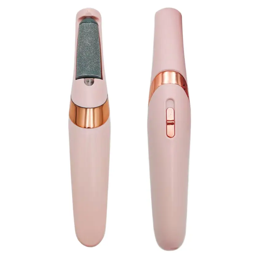 Electric Foot File & Callus Remover – Rechargeable Waterproof Pedicure Tool with LED Light, 2 Speeds & Dual Rollers for Cracked Heels & Dead Skin Removal