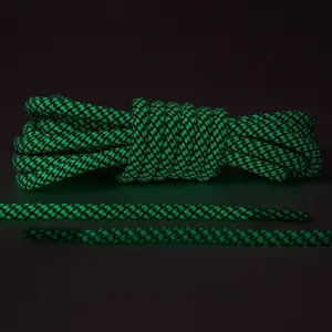 Glow In The Dark 3M Reflective Rope Laces