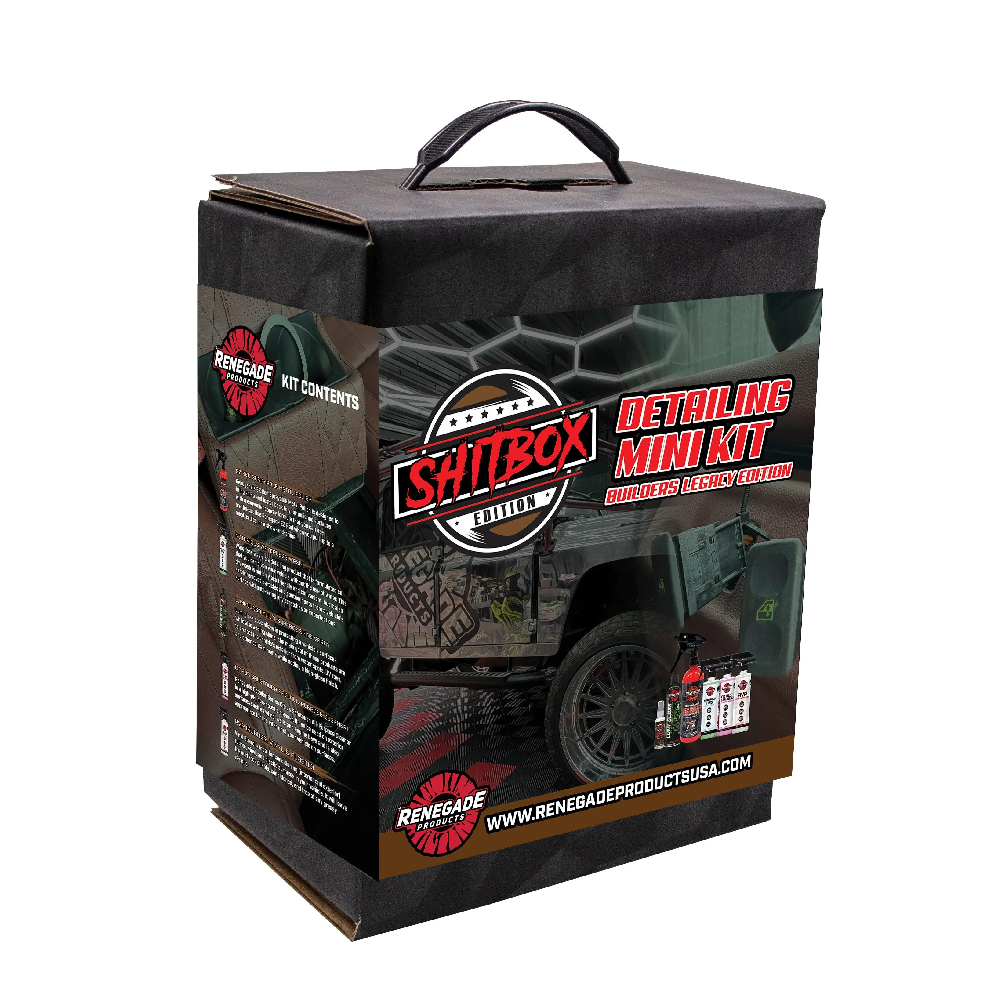 Renegade Products Rustbucket Restoration Kit – Waterless Wash, Metal Polish, All-Purpose Cleaner & Air Freshener