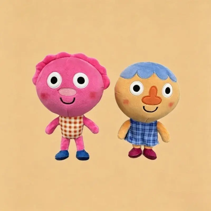 Plush Dolls Characters Soft Stuffed Cute Cartoon Plushies for Kids Baby Educational Birthday Gift