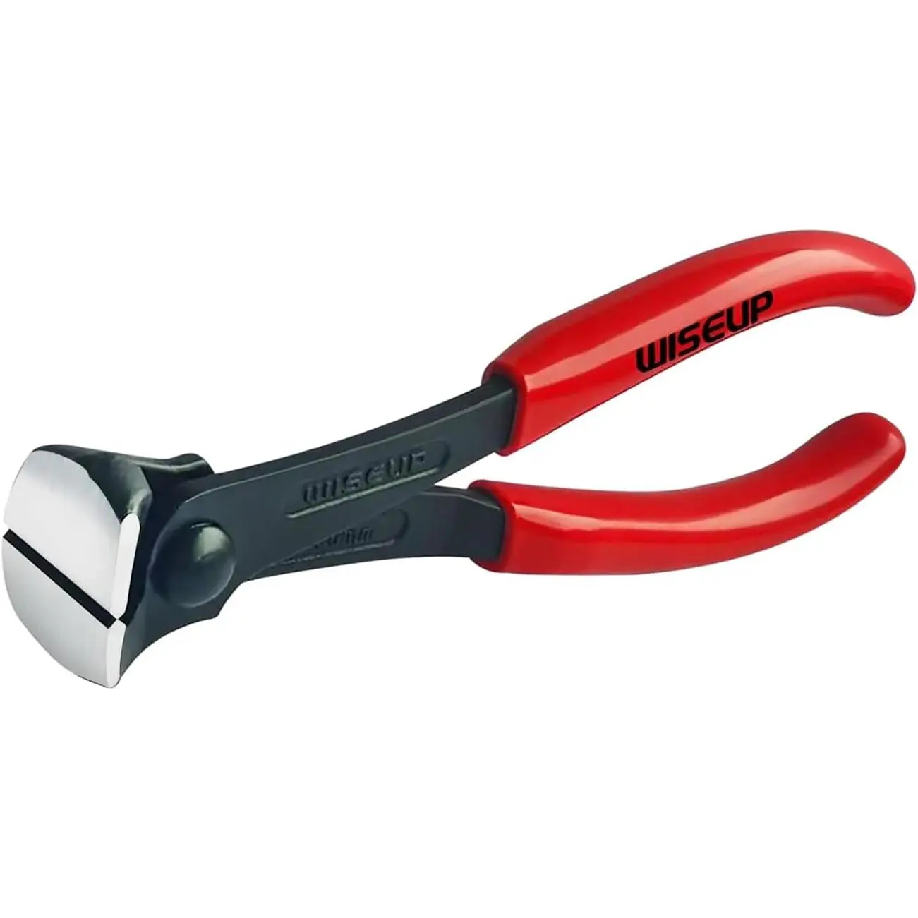 6 in Chrome Vanadium Steel Nail Puller with Black Anti-rust Coat - Ergonomic Curved Handle End Cutting Pliers, Heat-Treated Jaws Cut Wood/Nails & Screws, Eases Long Workdays, Built for Carpentry & Flooring Installation, Ideal for Construction Workers