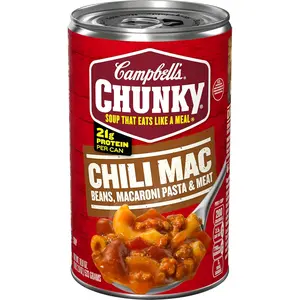 Campbell's Chunky Soup, Chili Mac, 18.8 Oz Can