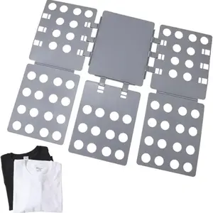 Clothes Folding Rack, Clothing Folder Board, Quick Easy Fold Clothes Organizer, Lazy Helper for Adults & Kids, Laundry Folding Tool, Folding Hangers, Space Saving Hanger, Clothes Hanger Organizers