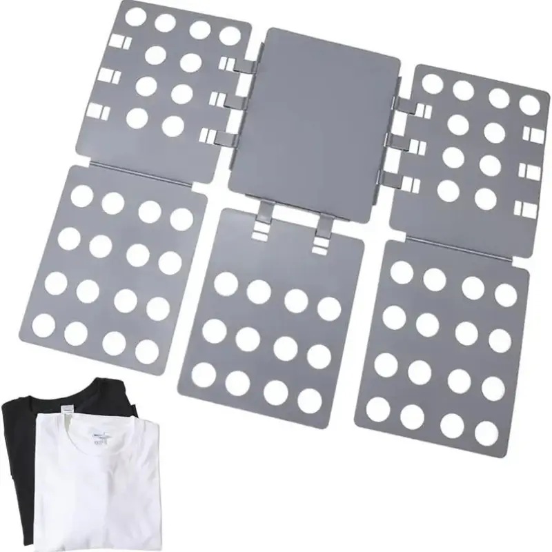 Clothes Folding Rack, Clothing Folder Board, Quick Easy Fold Clothes Organizer, Lazy Helper for Adults & Kids, Laundry Folding Tool, Folding Hangers, Space Saving Hanger, Clothes Hanger Organizers