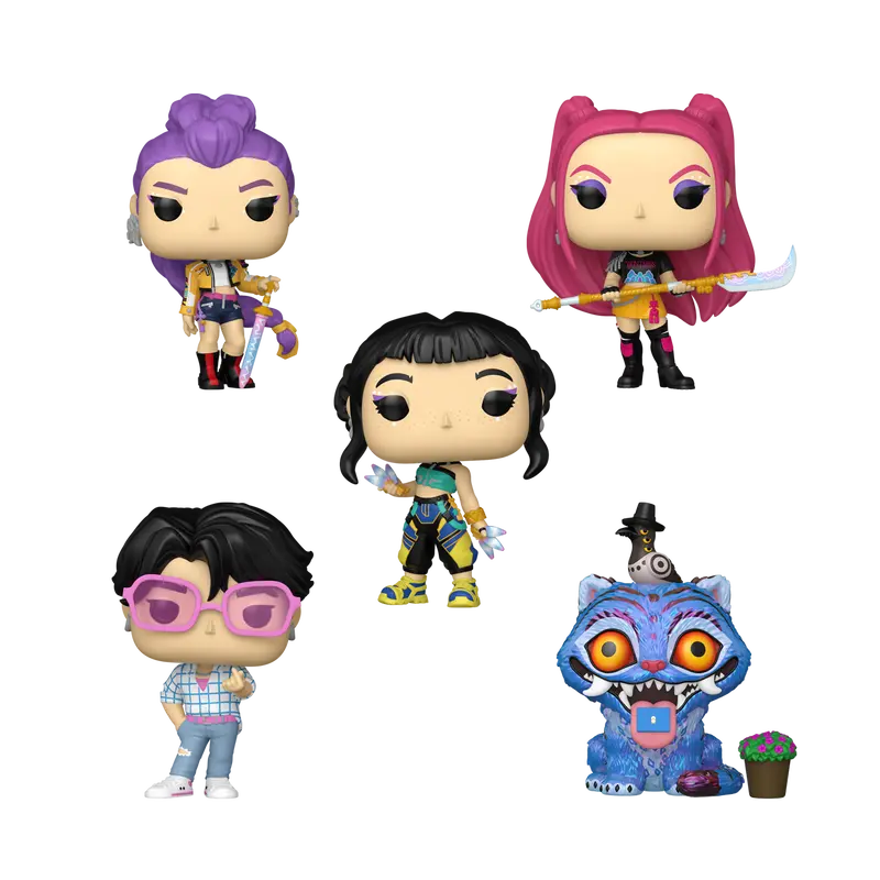 Funko Pop! Vinyl Doll Figurine - KPop Demon Hunters Collectible Item for Entertainment Enthusiasts, Collectible Figurine, Collectible Items
