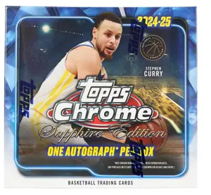 2024/25 Topps Chrome Sapphire Edition Basketball Box