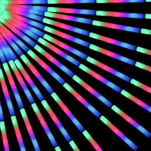 AVTCTEK 118-Pack LED Glow Sticks, Color Changing LED Foam Sticks with 3 Modes, Perfect Large Quantity Wholesale Party Favors & Rave Accessories for Wedding, Concert, School Events, Carnival, Christmas & DJ Events