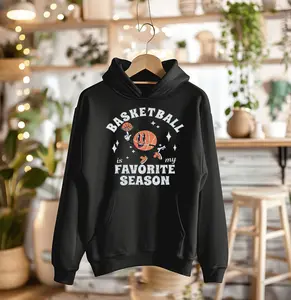 Basketball is my favorite season sweatshirt , basketball mom shirt, comfort colors basketball game day shirt , Hoodie , Sweatshirt , Graphic , Unisex