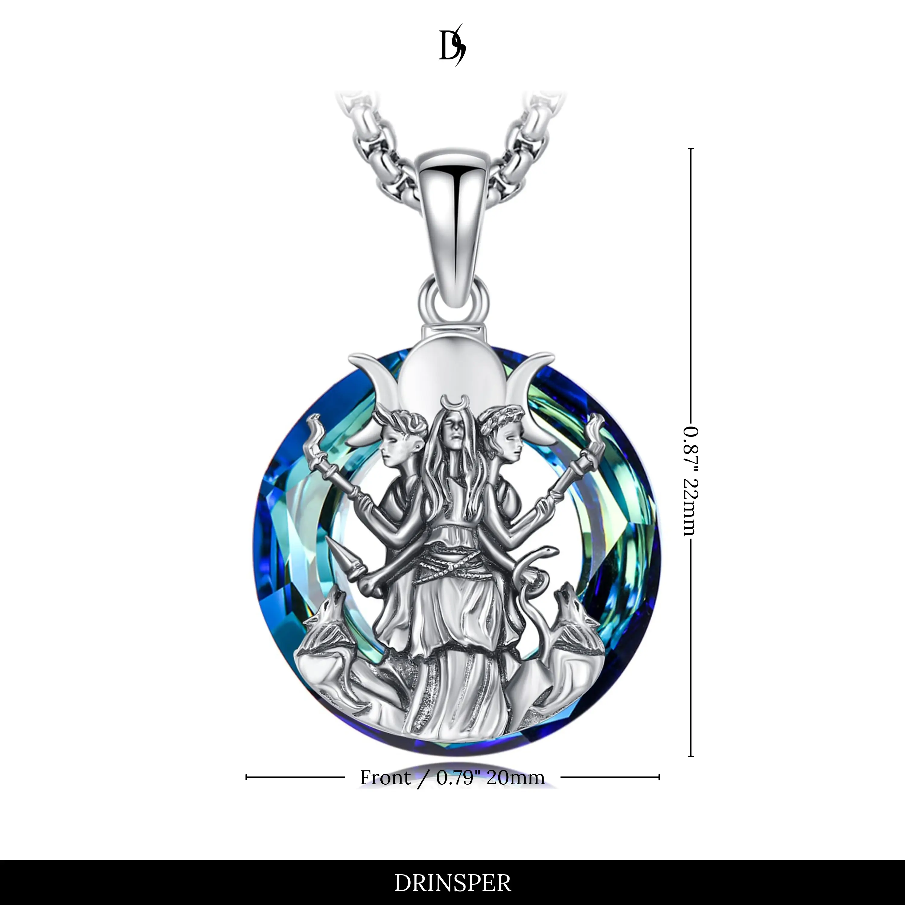 Aurora Purple Crystal Hecate