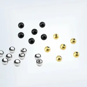16g jewelry replacement ball ends, can be used for nipple rings, curved barbells, horseshoe hoops