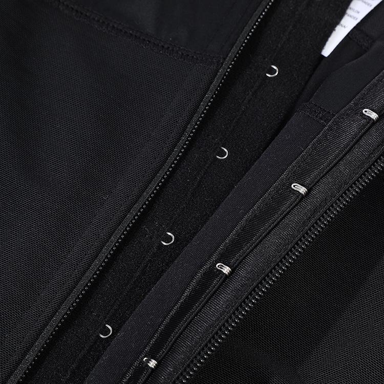 Fajas Colombianas shapewear for Women Tummy Control Butt Lifter Shaper with Zipper Crotch detachable shoulder strap