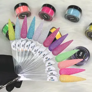 Colorful Iridescent Loose Glitter (Super-Fine Size) for Sugar Nails Art Design