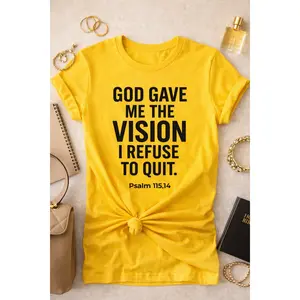 God Gave Me The Vision Ready to Press Transfer