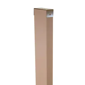 Maple Composite Wood Slat Privacy Divider Interior & Exterior Decorative Wall Panels, Modern Wood Effect Partition Screen for Home Decor, Living Room, Garden & Outdoor Spaces