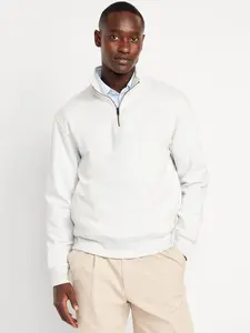 Old Navy Men's Oversized Rotation Fleece Quarter Zip