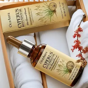 Rotundus Oil for Natural Permanent Effective Hair Reduction with Natural Aconite Root & Melaleuca Leaf, Natural Ingredients, Gentle Skin Care, Moisturizing Daily Use, Flammable Liquid-Free Formula