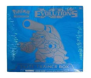 Pokemon TCG XY Evolutions Elite Trainer Box ETB Blastoise New Sealed Collectible Trading Card Game