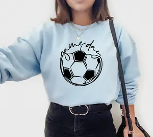 Soccer Game Day Shirt, Game Day Vibes sweatshirt, Soccer Player Shirt, Soccer Team Sweater, Weekend vibes sweater Cotton Fabric