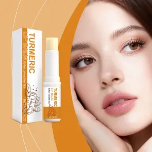 Turmeric Lip Balm 5g Moisturizing Hydration Nourishing Gentle for Soft Lips, Smooth Non-Greasy Lightweight Texture, Daily Lip Care Essential