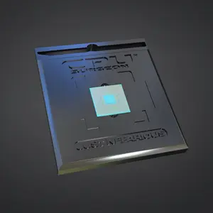CPU Surgeon Pin Alignment Tray for AMD CPUs - Precision 3D Printed Design with Rubber Non-Slip Tabs & Storage Slots for Tools