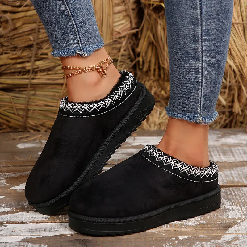 Slippers for Women Memory Foam Womens Slippers Fuzzy Slippers Gifts for Women Footwear Mini Boots Short Snow House Outdoor Indoor Ankle