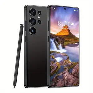 S25 Ultra Unlocked 5G Smartphone, 12GB+512GB, 6800mAh Battery, Fast Charging Capability, Android 14 System, 108MP+48MP Camera, Face & Fingerprint Unlock | Dual SIM | Autofocus | Built-in Pen | Card Port